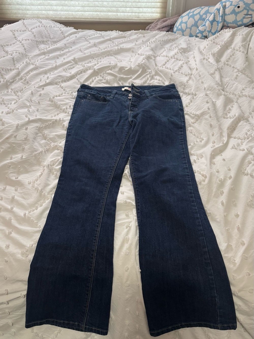 Levi's Dark Indigo Flare Jeans